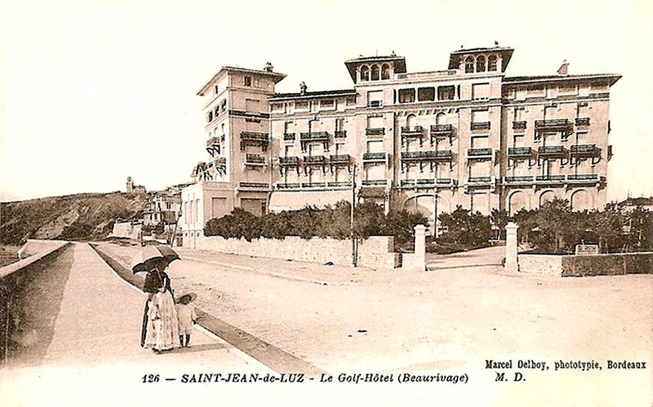 T2 A Pied De Plage Sur Ancien Hotel Chic, Samedi A Samedi Saint-Jean-de-Luz Exterior foto
